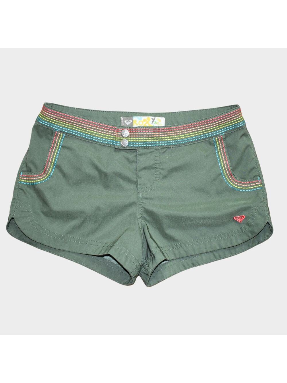 ROXY Shorts Green Size 3